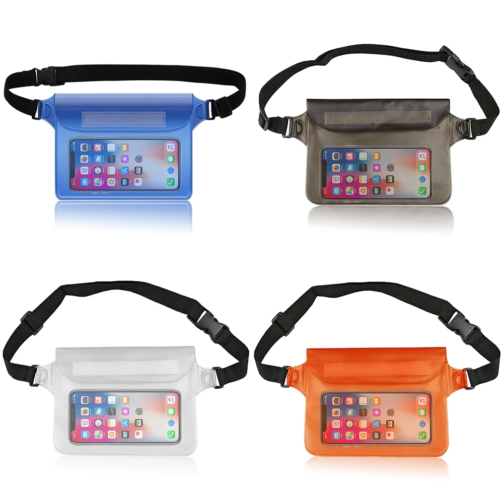 Waterproof Fanny Pack Keeps Cell Phones and Valuables Safe and Dry Waterproof Waist Bag for Boating Swimming Snorkeling Kayaking