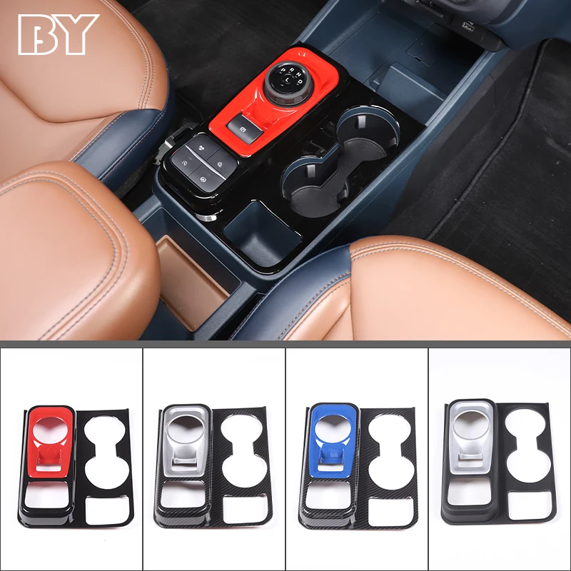 

ABS Car Central control Gear Shift Panel Trim Sticker Decorative Fit For Ford Maverick 2022 Auto Interior Accessories