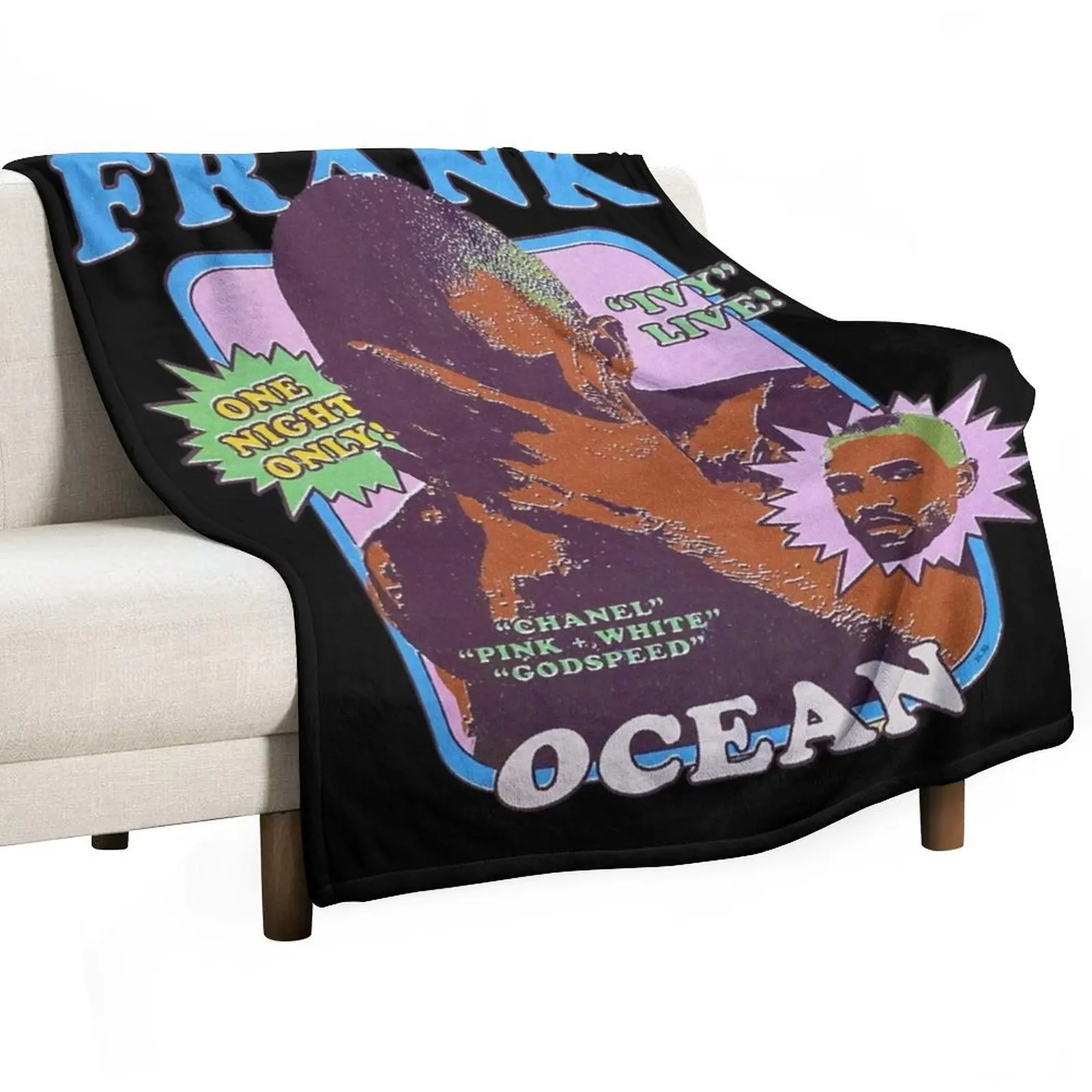 

Frank Ocean Blond Secrets You Never Knew Throw Blanket Designers Cute Plaid Thin Blankets