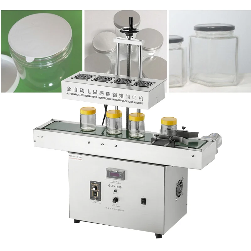 

Nitrogen Gas Flushing Aluminum Foil Pouch Film Sealer Band Continuous Potato Chip Plastic Bags Sealing Machine