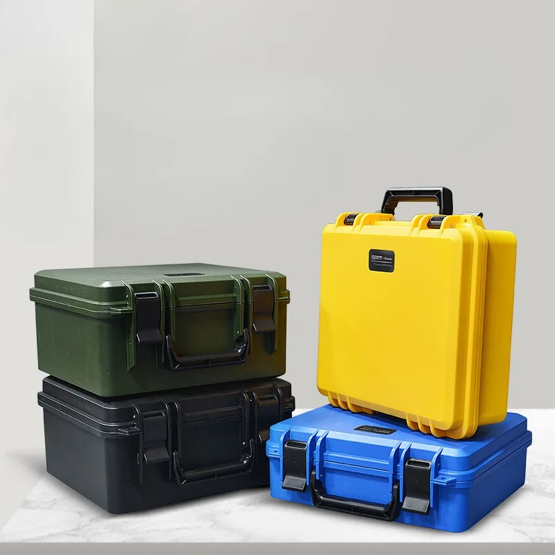 Industrial PP Material Tool Case Equipment Protection Safety Box Outdoors Portable Tools Packaging Case Thicken Durable Box