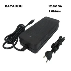 3S 12.6V 5A Lithium 18650 Battery Charger 10.8V 11.1V 12V Li-Po Li-ion CCTV Camera Solar Energy Charger 16.8V 5A 4S DC Connector