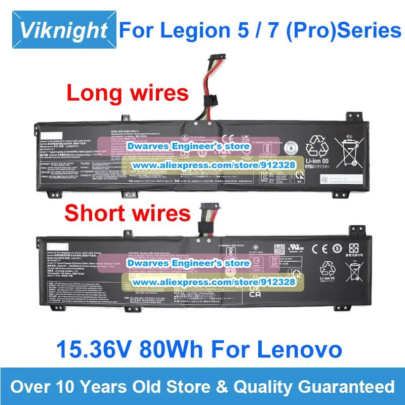 Bateria Genuína para Lenovo Legion Pro 15 36v 5210mah 80wh L20l4pc1 L20d4pc1 L20m4pc1 L20c4pc2 L20m4pc2