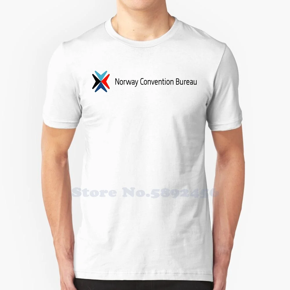 Norway Convention Bureau Brand Logo High-Quality T Shirts Fashion 100% Cotton T Shirt New Graphic Tee