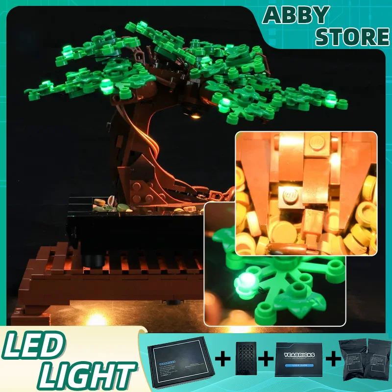 

Комплект светодиодных фонарей «сделай сам» для LEGO 10281, дерево бонсай (только светодиодный светильник, без модели блоков)