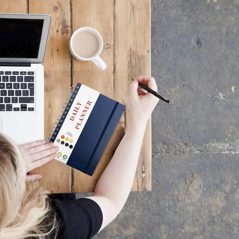 غلاف صلب مجلة اللياقة البدنية ، للقيام دفتر الملاحظات ، دفتر تجريب اليومي ، للقيام مخطط قائمة ، اللوازم المدرسية ، A5 مخطط العمل اليومي