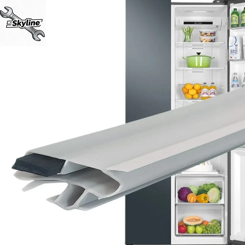 Suitable for Haier Meiling Midea Rongsheng Swan Samsung Refrigerator Door Seal Adhesive Strip Magnetic Door Seal Adhesive Ring