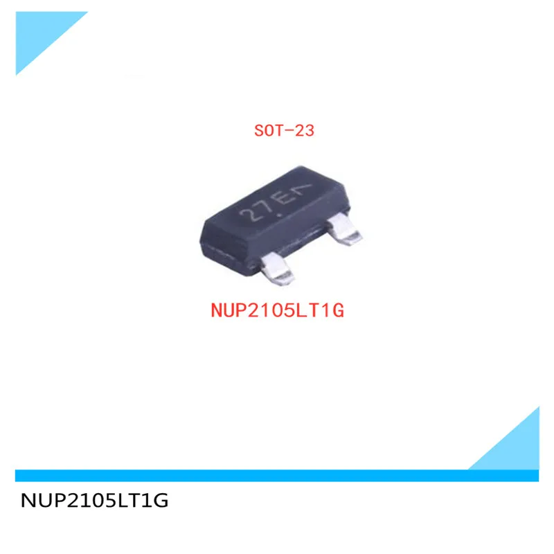 NUP2105LT1G 50PCS/LOT 2105 ESD Suppressor TVS 30KV 3-Pin SOT-23 T/R - Tape and Reel