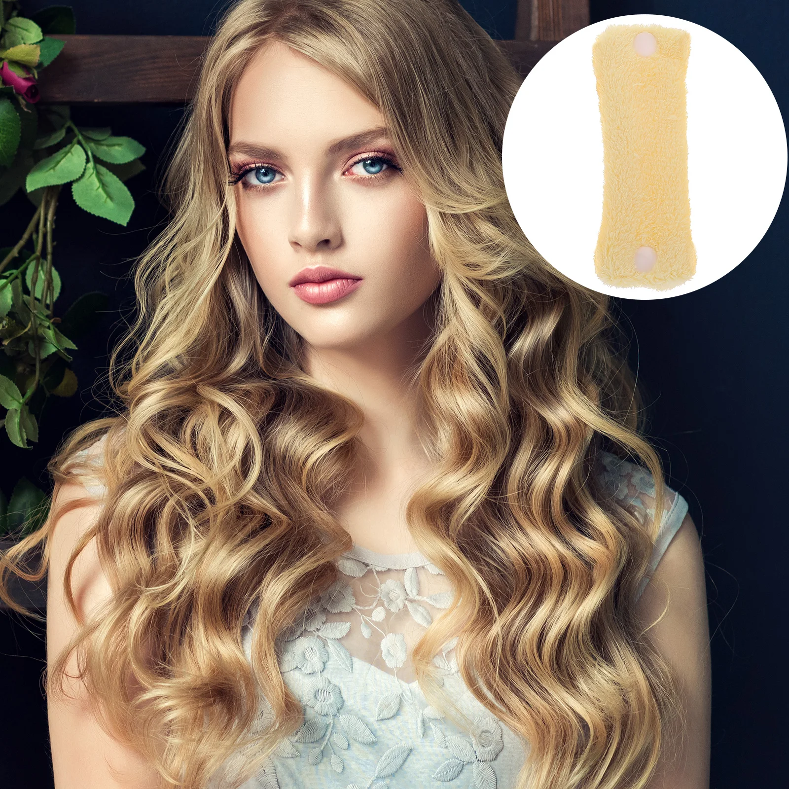 

6Pcs No Heat Curlers Gentle on Hair Fashionable Styles Easy to Use for All Lengths Hair Curler No Heat Curlers