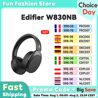 Edifier W830NB Active Noise Cancelling Wireless Headphones Over-Ear Headset Bluetooth 5.4 Hi-Res LDAC Foldable -45dB ANC 94H