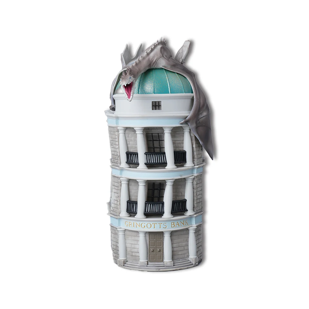 Harry Potter Officially Licensed PVC Piggy Bank Gringotts Bank Figurine Money Box Collectible Desktop Organizer Home Decor view 6