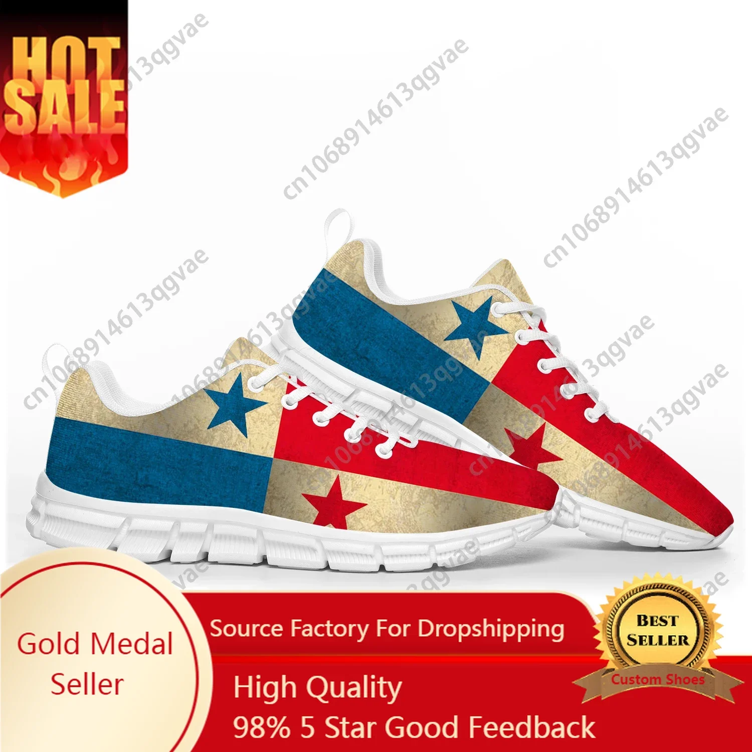 Panamanian Flag Sports Shoes Mens Womens Teenager Kids Children Sneakers Panama Casual Custom High Quality Couple Shoes