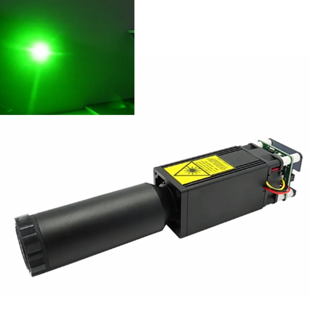 Modulo laser di guida per uccelli a fascio grosso 520nm 3w/455nm 5w/638nm 2W 3CM TTL