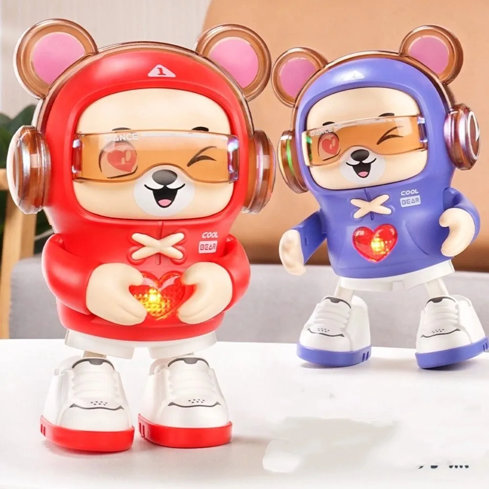 ของเล่นสัตว์เต้นรำมีไฟ ร้องเพลง เคลื่อนไหวได้ ของเล่นเสริมพัฒนาการพร้อมแสงไฟ ของเล่นดนตรีเสริมทักษะ