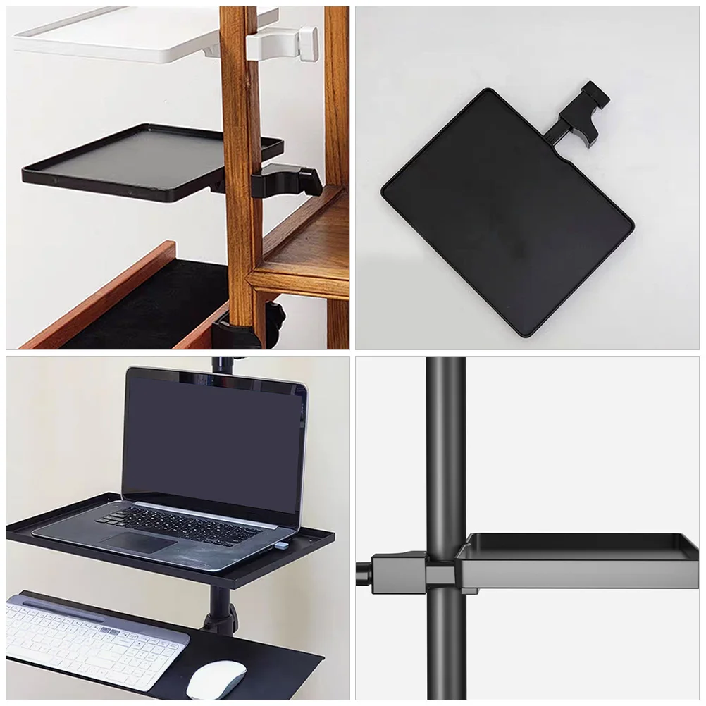 

Microphone Stand Tray Mobile Phone Storage Multifunctional Mic Stand Clamp Tray Holder for Microphone Accessories Live Streaming