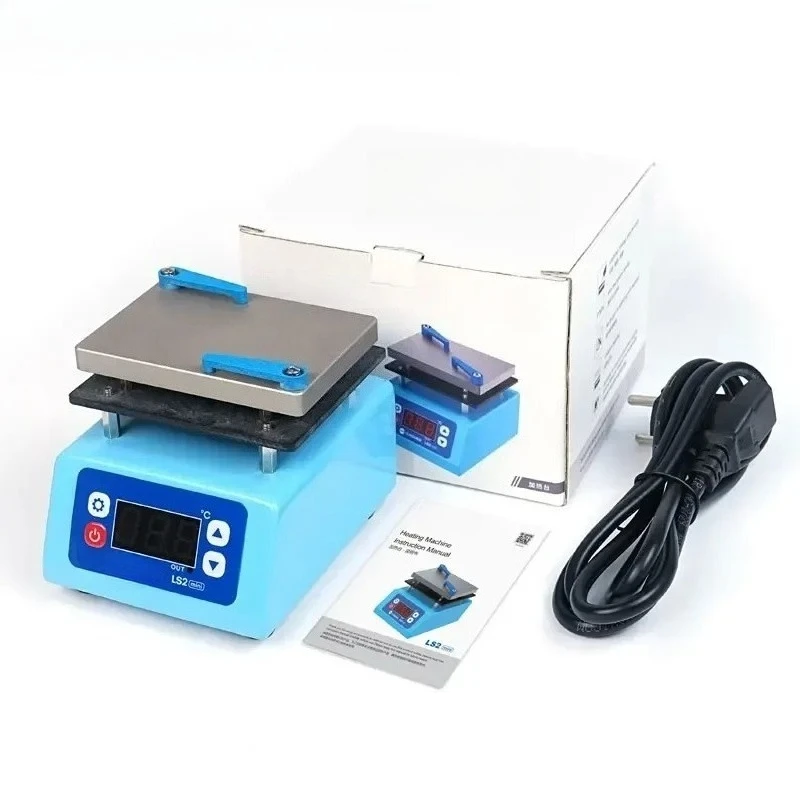 LS2 Preheating Station, Digital Temperature-Controlled Heating Table for Motherboard Welding & Desoldering