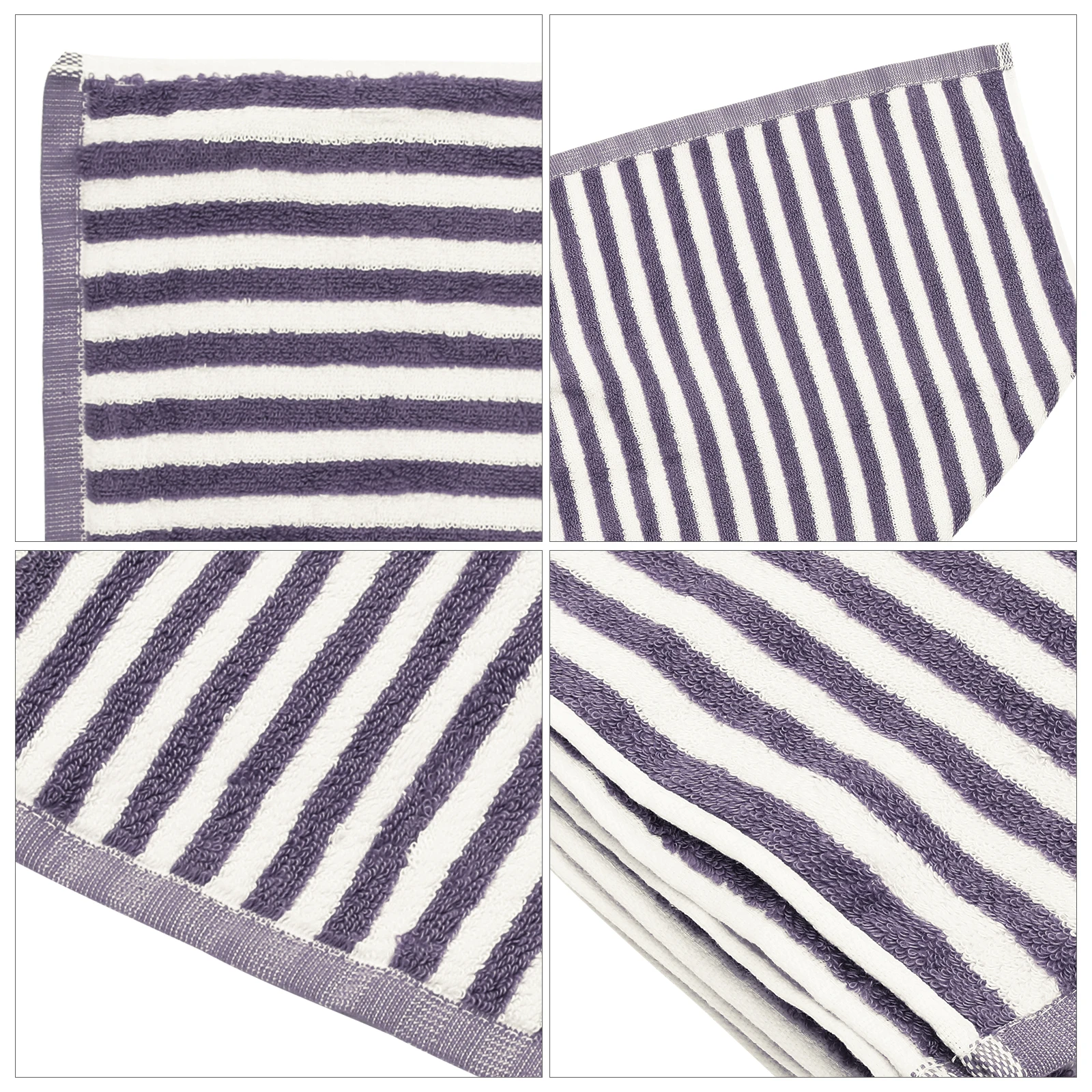 

Striped Towel Water Absorbing Cotton Kitchen Salas Dish Cloths Bulk Supple Cutlery Washing Dishcloths for