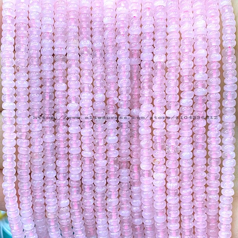 Rondelle 2x4 مللي متر الحجر الطبيعي روبي العقيق الأحمر فضفاض خزر عازل لصنع المجوهرات أقراط يدوية أساور إكسسوارات جذابة #3