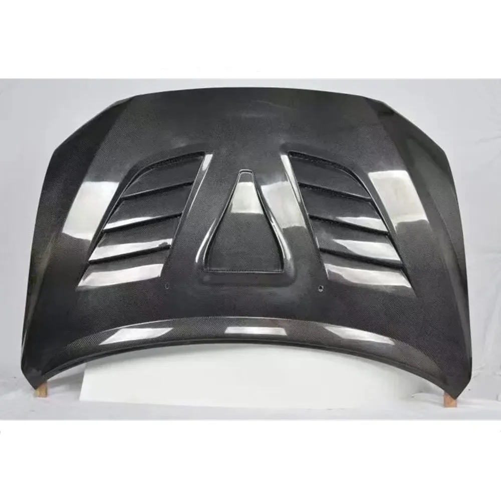 Carbon Fiber Auto Engine Hood Bonnet For Mitsubishis Lancer EX 2009-2017  Car Front Hood Cover Body Parts