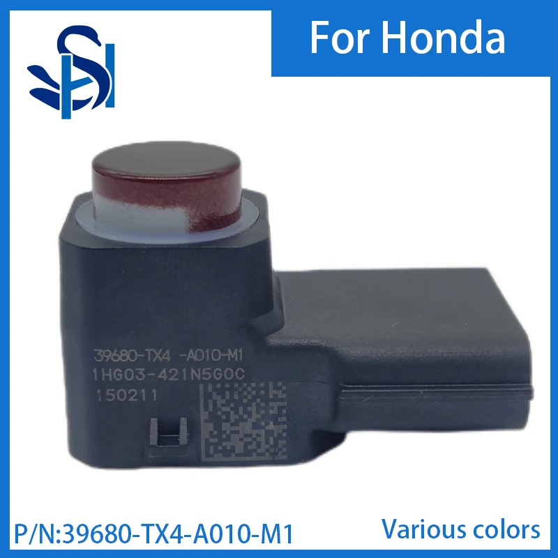 Sensor de aparcamiento para coche, Radar de Color Claret para Honda 2017-2021 Acura TLX RDX MDX, 39680-TX4-A010-M1 PDC