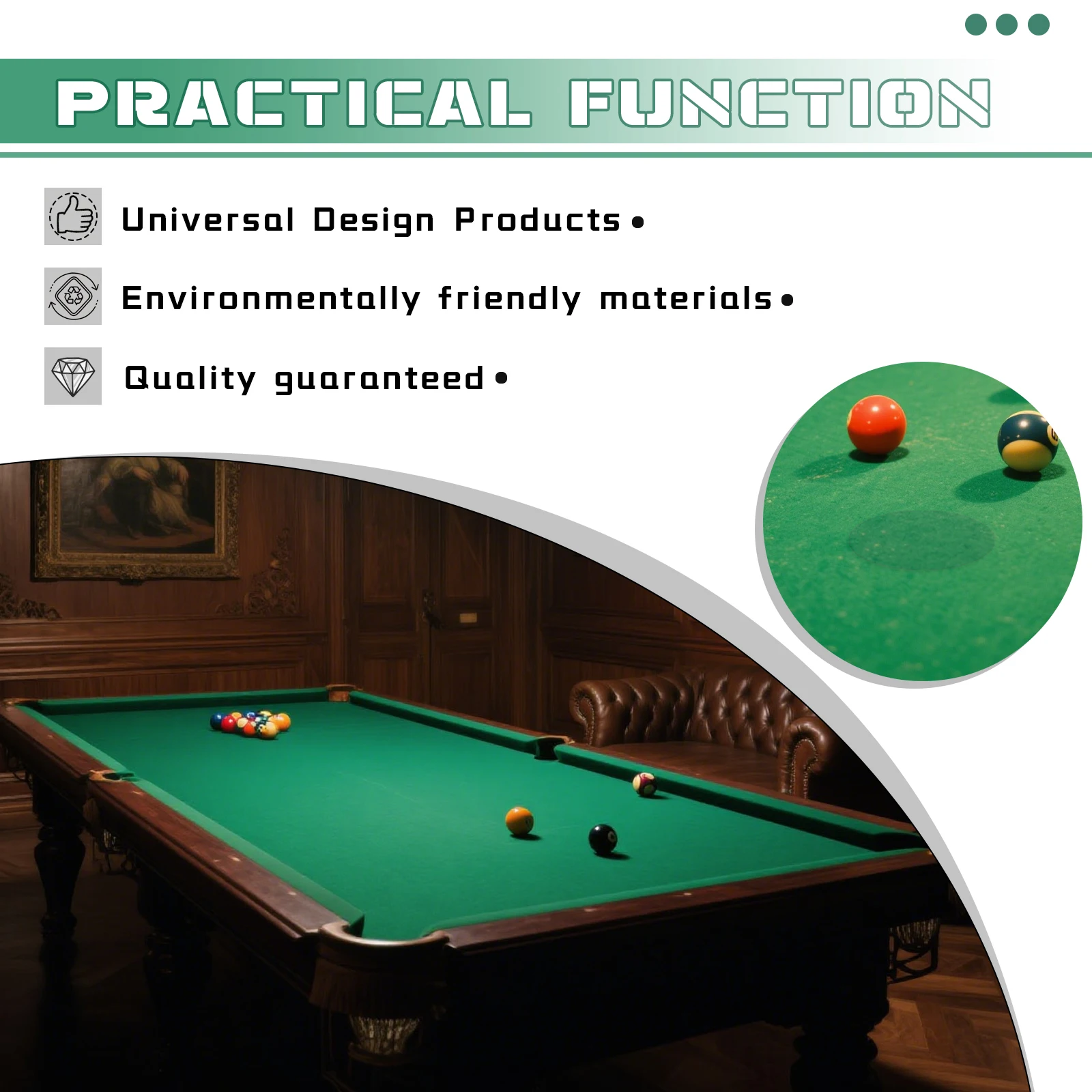 Billiard Patch Stickers Billiard Cloth Repair Table Cloth Snookers Patch Precision Snookers Marker Dots Pool Table Felt