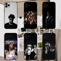 Rapper Y-Youngboy never broke again Phone Case For iPhone 8 11 12 13 14 15 Mini X XR XS PRO MAX Plus Shell