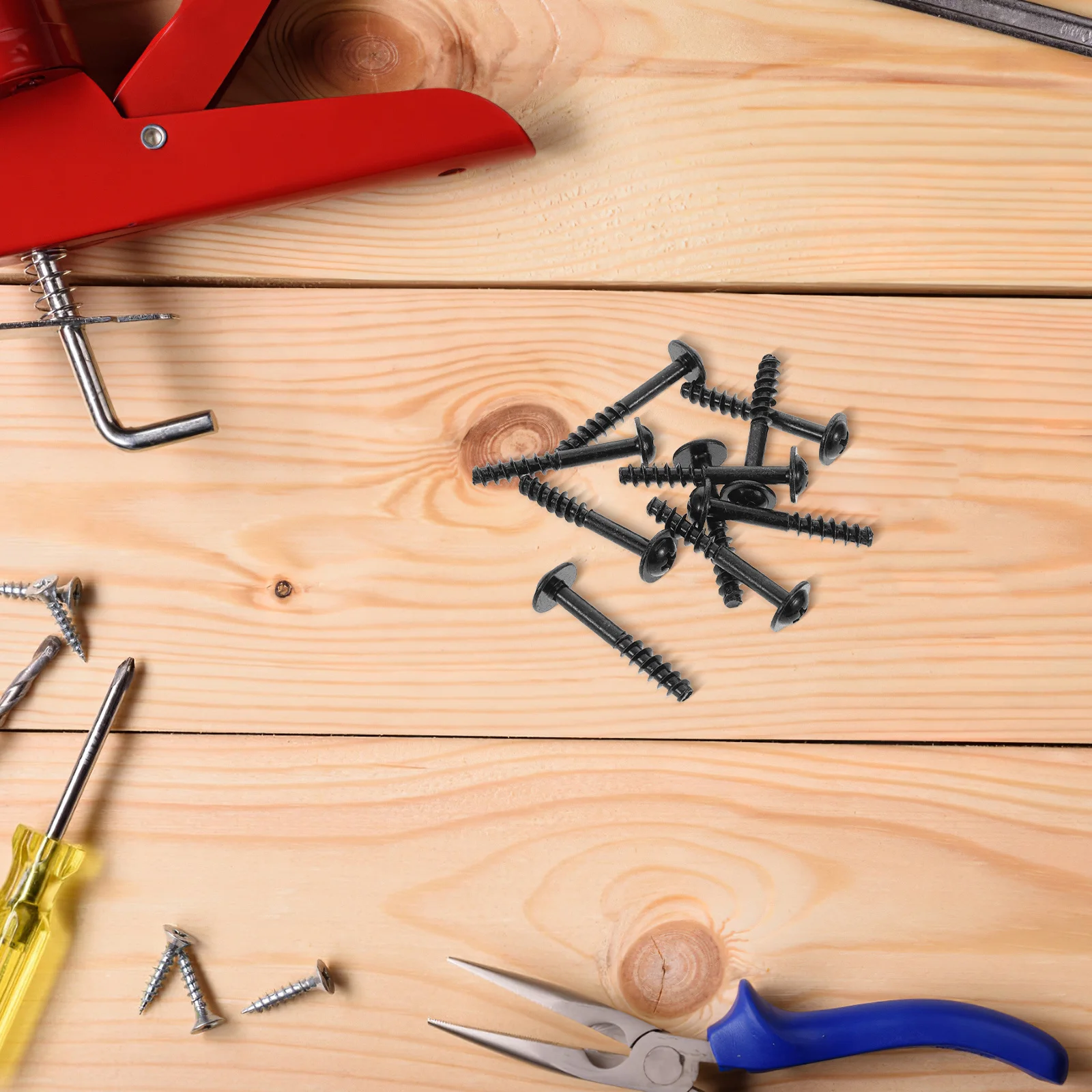 

10Pcs Air Filter Housing Screws Reliable Performance Versatile Application Engine Intake System Maintenance Air Filters Screws