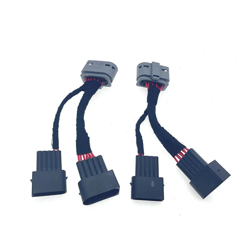 2x Retrofit Facelift LCI Head Light Cable Loom Adaptor For W221 S Class