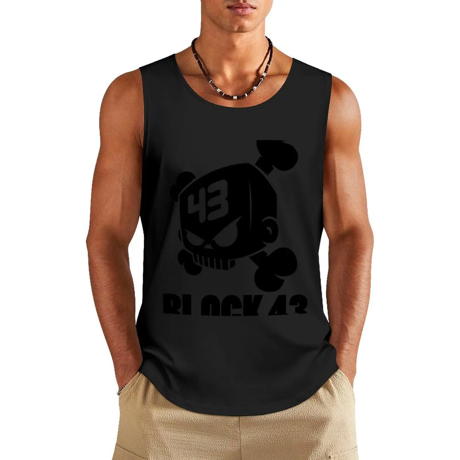

ken block 43 Tank Top sleeveless vests Men gym sportswear Men's gym t-shirts t-shirt gym man