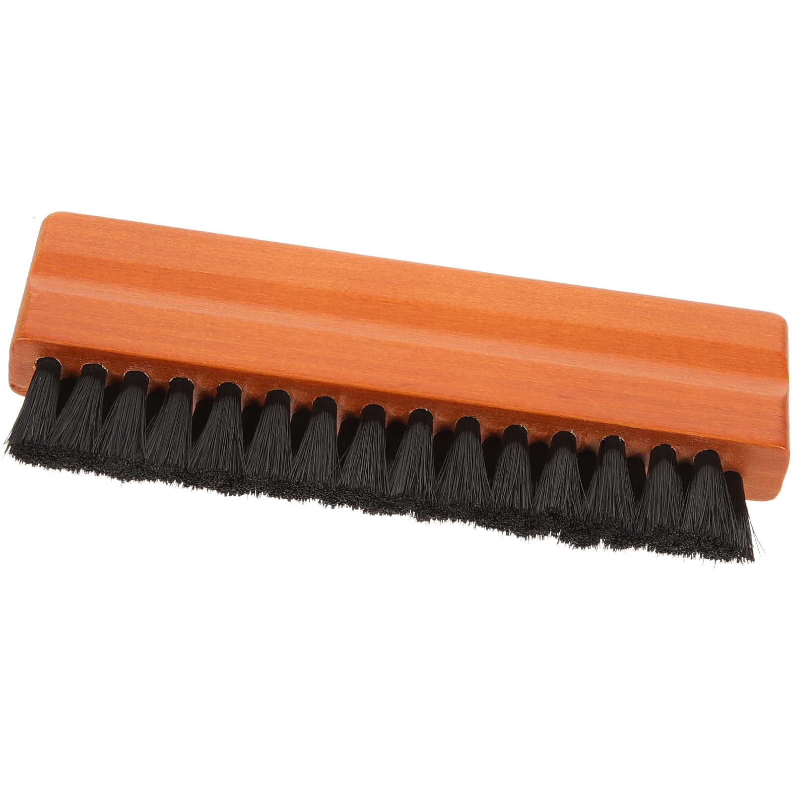 

Vinyl Records Cleaner Brush Wood H Phonograph Cleaning Supplies Anti Static Dust Remover Sturdy Durable Lightweight Easy