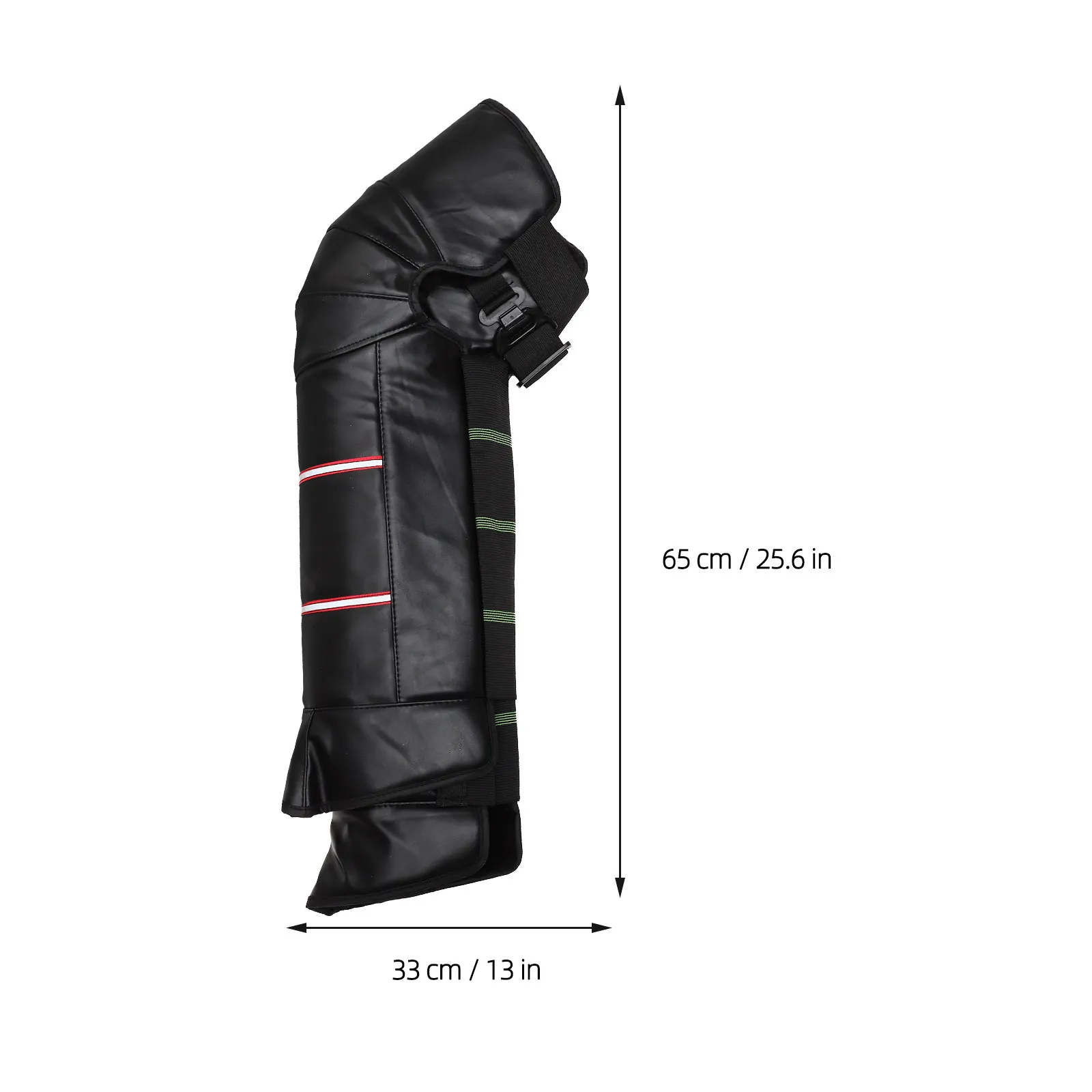 2Pcs Motorcycle Warm Knee Pads with Reflective Strips Windproof Waterproof Winter Riding Protective Guards for Skiing Skating