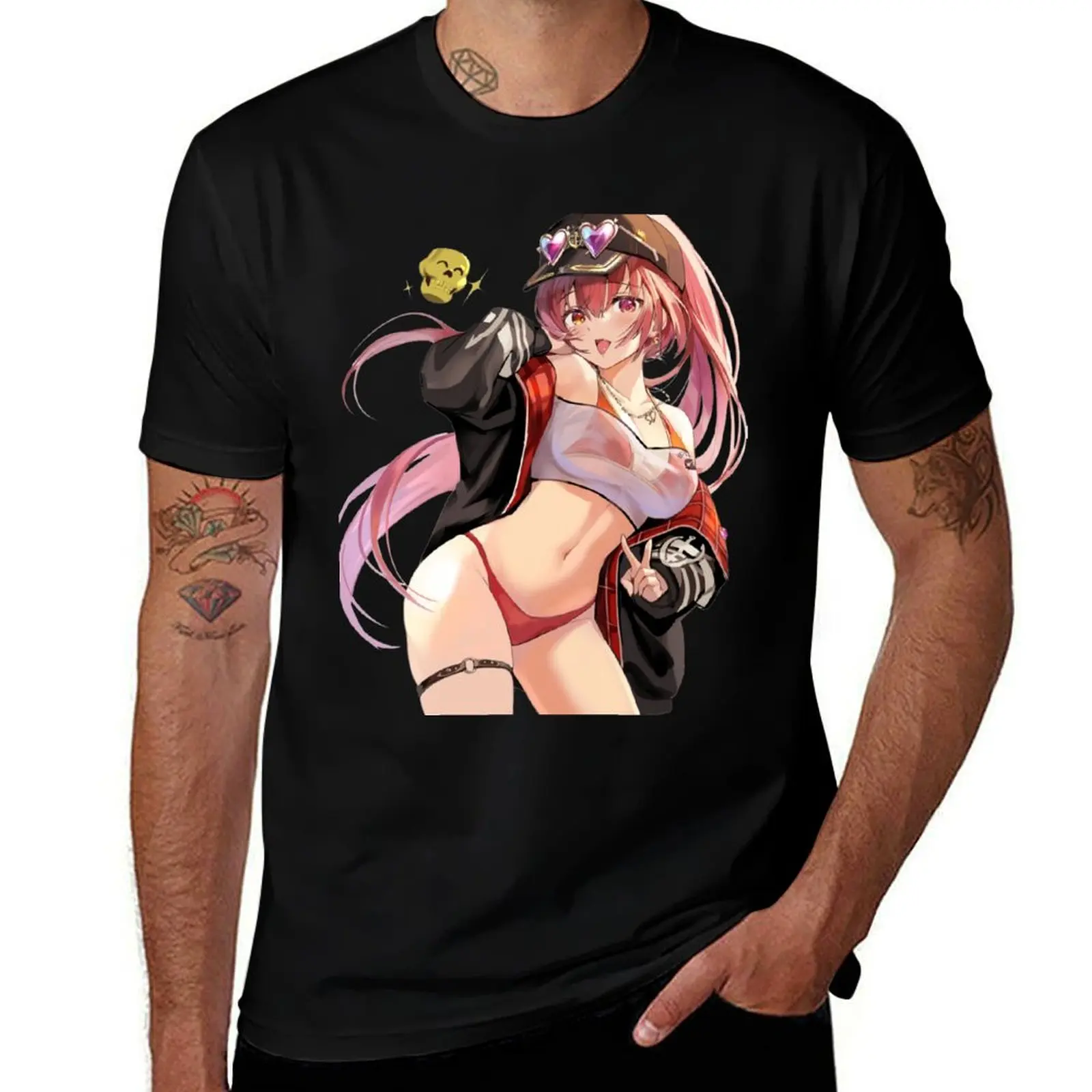 

shirts 100% cotton T-Shirt funny T-Shirt Marine t man graphic for cotton shirts man for tshirt Houshou t