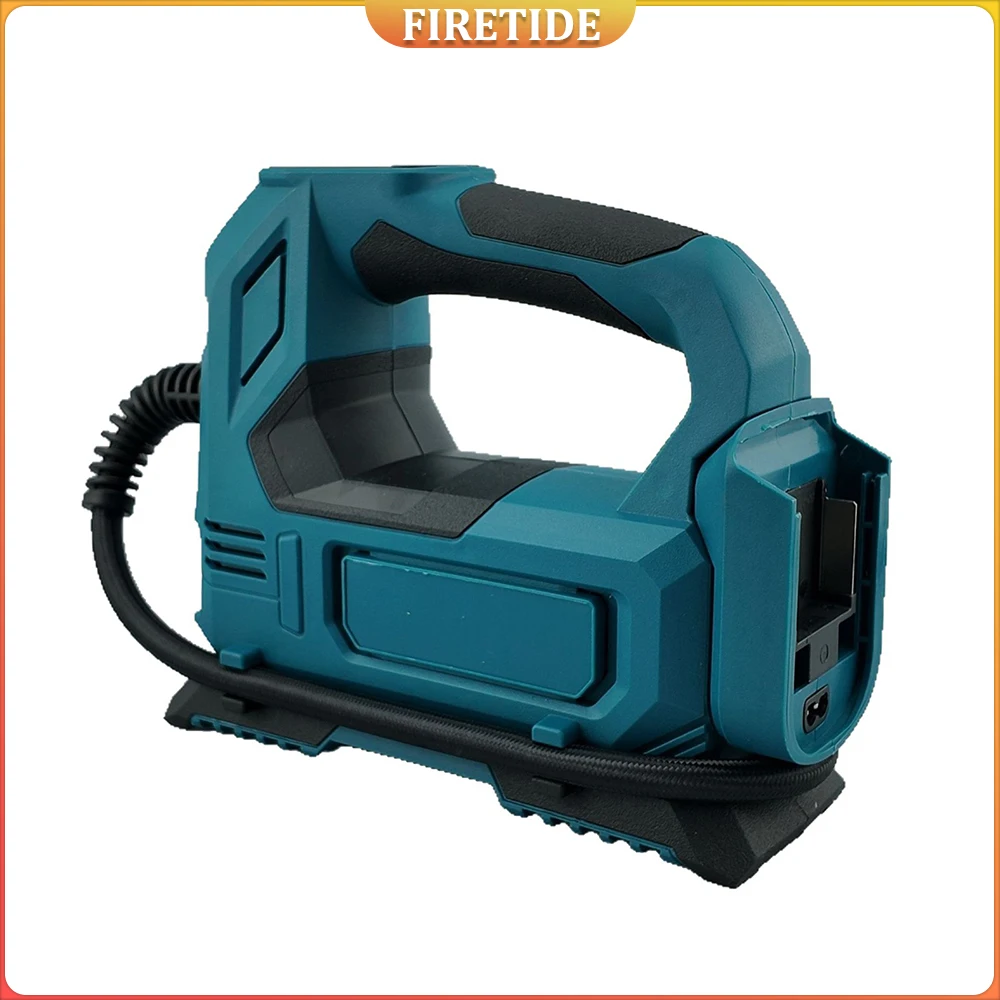 

Беспроводной электрический воздушный насос для автомобильных велосипедных шин, шарики, портативный автомобильный насос для накачивания шин, воздушный компрессор для аккумулятора 18 В