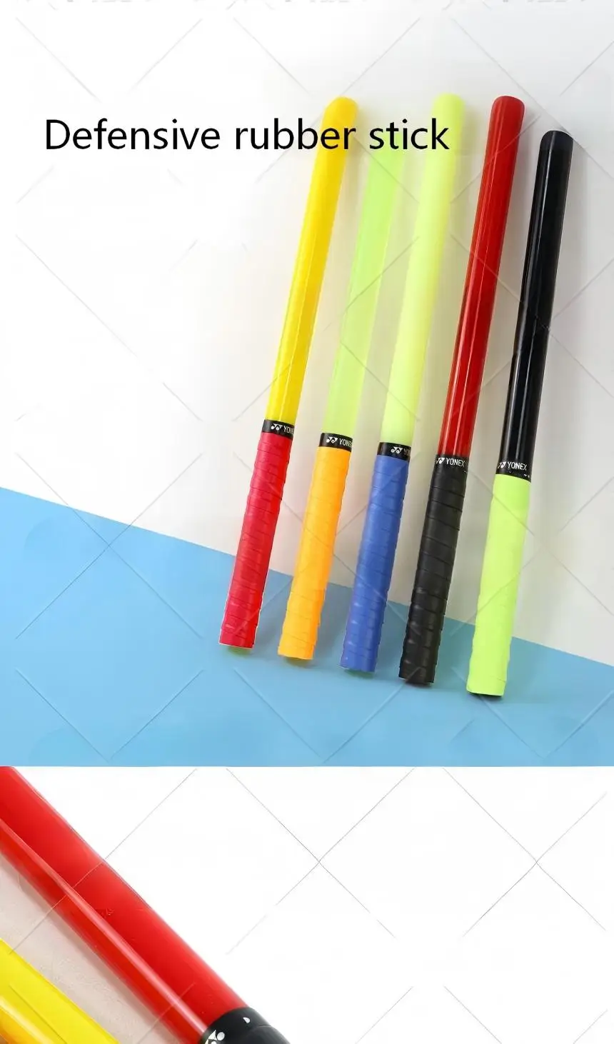 Solid Reinforced PU Urethane Rod Shock Absorbing Elastic Rubber Ox Horn Stick For Industrial Machining & Self Defense Custom