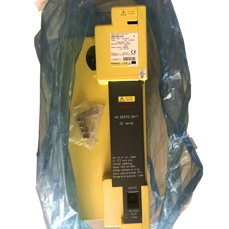 

Протестировано, ок. Сервопривод Fanuc A06B-6089-H106. Ускоренная доставка.