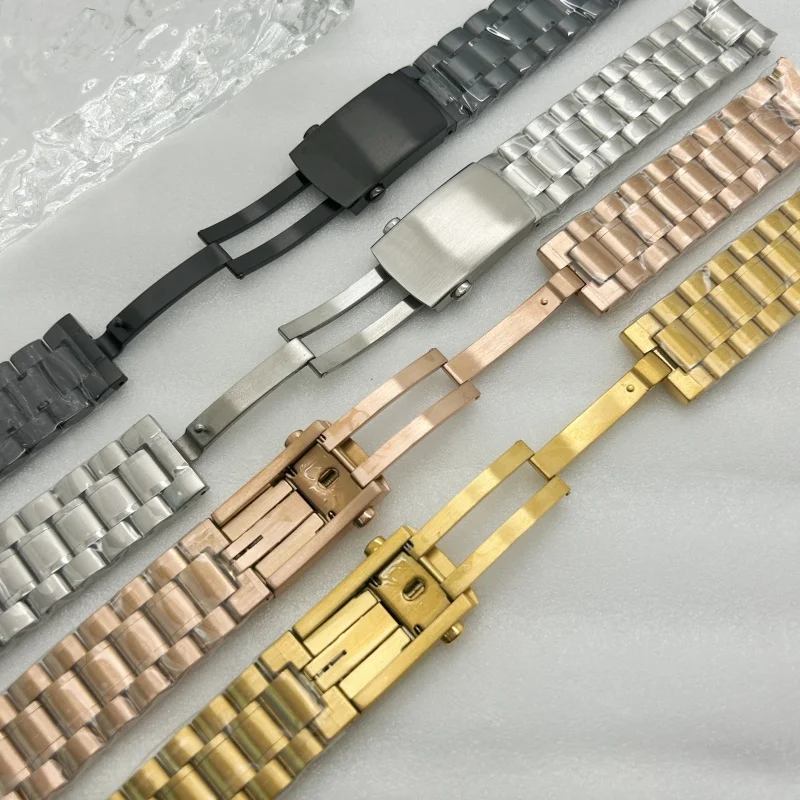Multifunctional Gold 39.6mm Watch Case with Bezel Suitable for Japan VK63 Quartz Movement Watch Parts Fits 20mm Strap Case image 6