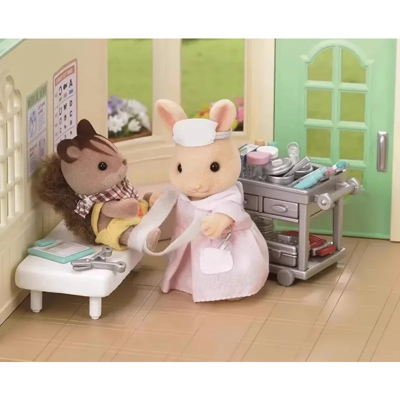 Sac à Aveugles de la Forêt des Familles Sylvaniennes, Poupée, Vêtements, Villa, Capsule, Jouet, Meubles, Ternurines, Costume d'Infirmière Authentique