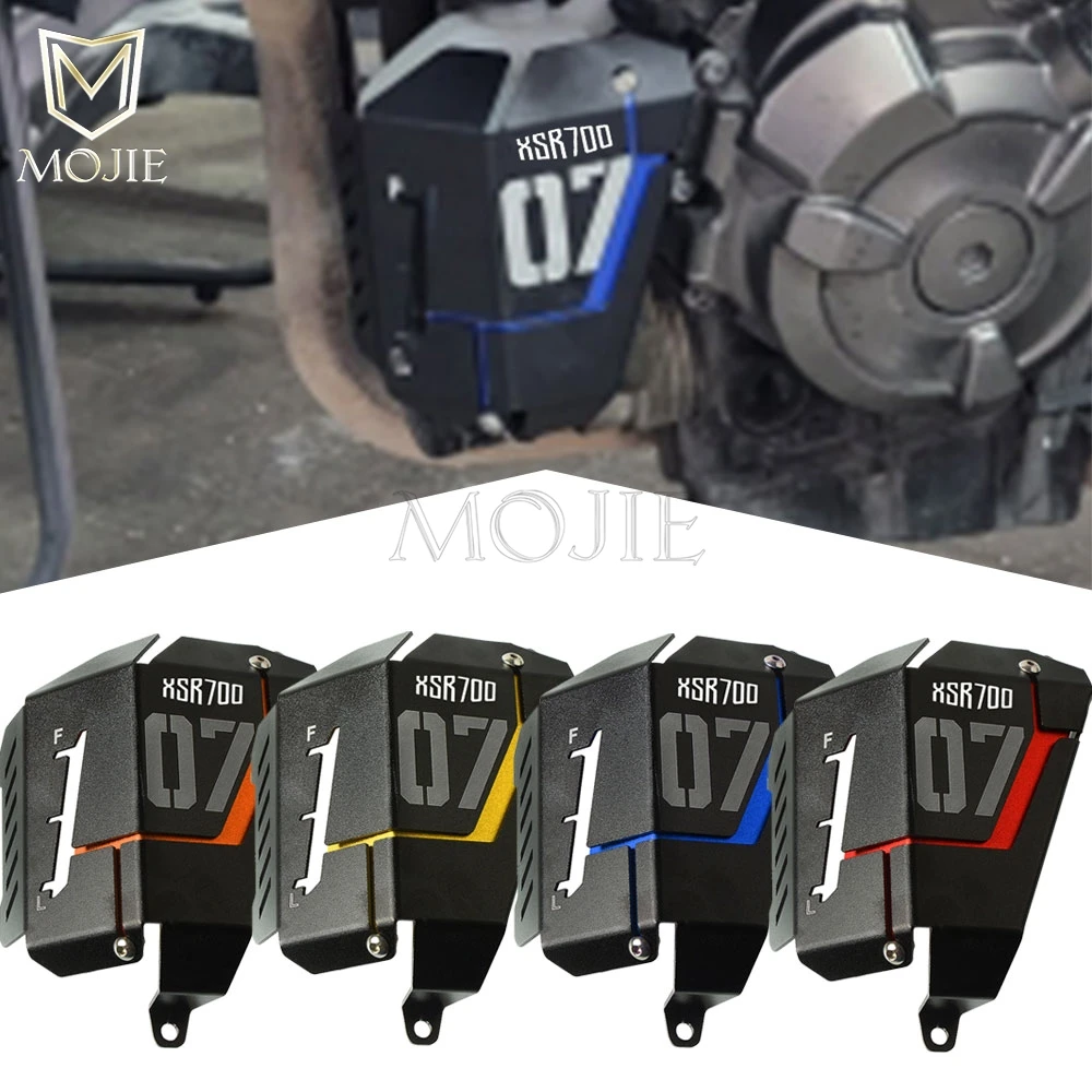 

Radiator Guard Coolant Recovery Tank Shield Cover FOR YAMAHA XSR700 XSR 700 2015 2016 2017 2018 2019 2020 2021 2022 2023 2024