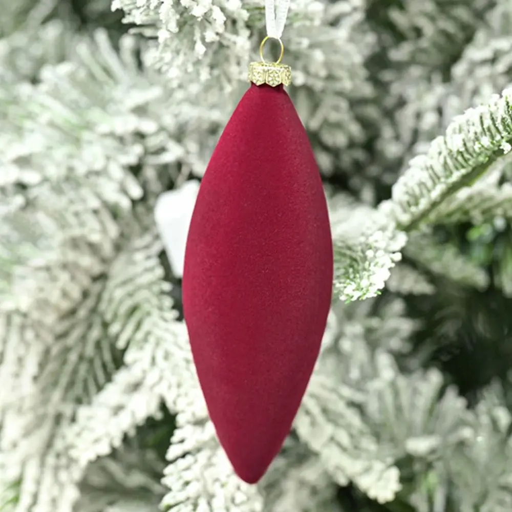 27 Stück beflockte Samt-Weihnachtskugel-Anhänger, bruchsicher, wiederverwendbar, Weihnachtskugeln, Ornamente, elegante Weihnachtsbaum-Hängeornamente