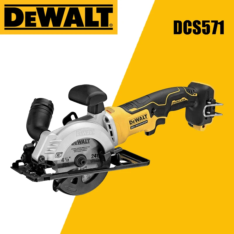 atomic 20v max serra circular 41 maquina de corte sem escova eletrica do litio woodworking saw tool only dewalt dcs571 01