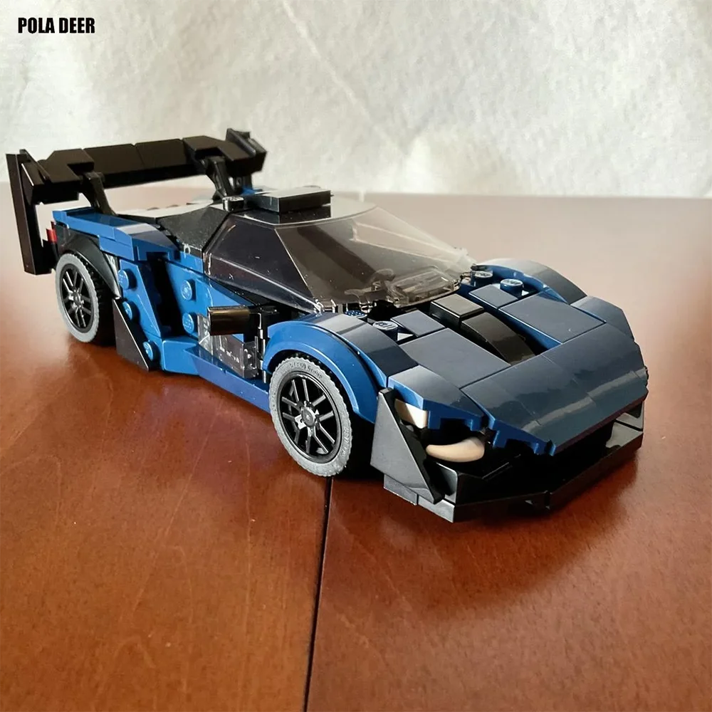 Poladeer 331-delige Senna GTR kleine deeltjes assemblage bouwstenen educatief speelgoed model jongen verjaardag vakantie cadeau ornamenten