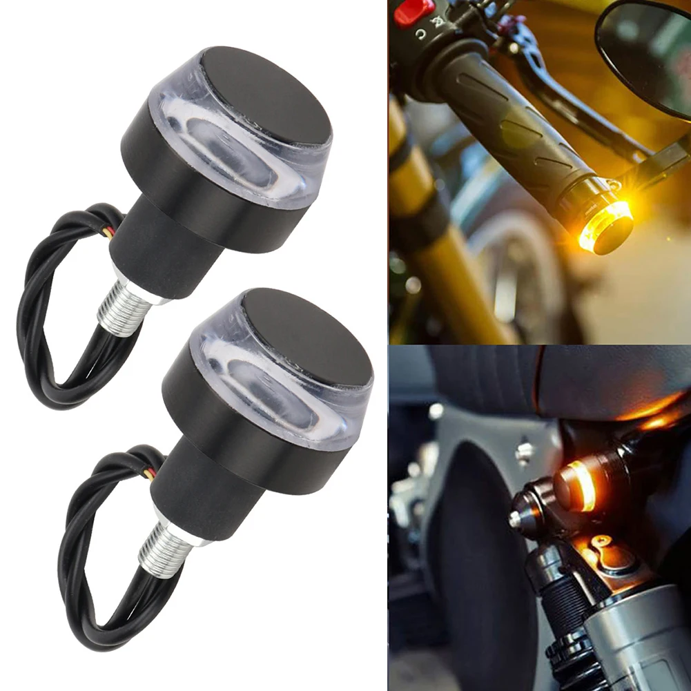 سلامة الدراجة النارية كما هو موضح في الصورة إشارة المقود 2 قطعة أضواء المقود 12 فولت أضواء دراجة نارية للمركبات الكهربائية