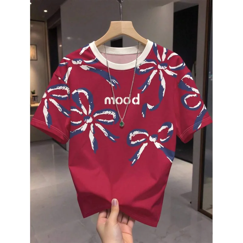 

Top Y2k Graphic Tee Interesting T-shirt Men Summer Clothes for Man New in Tops & Tees Vintage Tshirts Street Wear Men's Clothing
