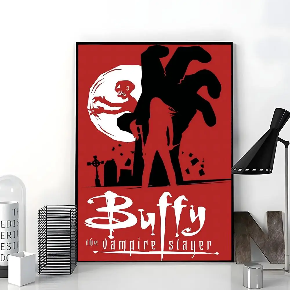 Movie Buffy The Vampire Slayer Poster HD Paper Print Home Living Room Bedroom Entrance Bar Cafe Art Painting Decoration