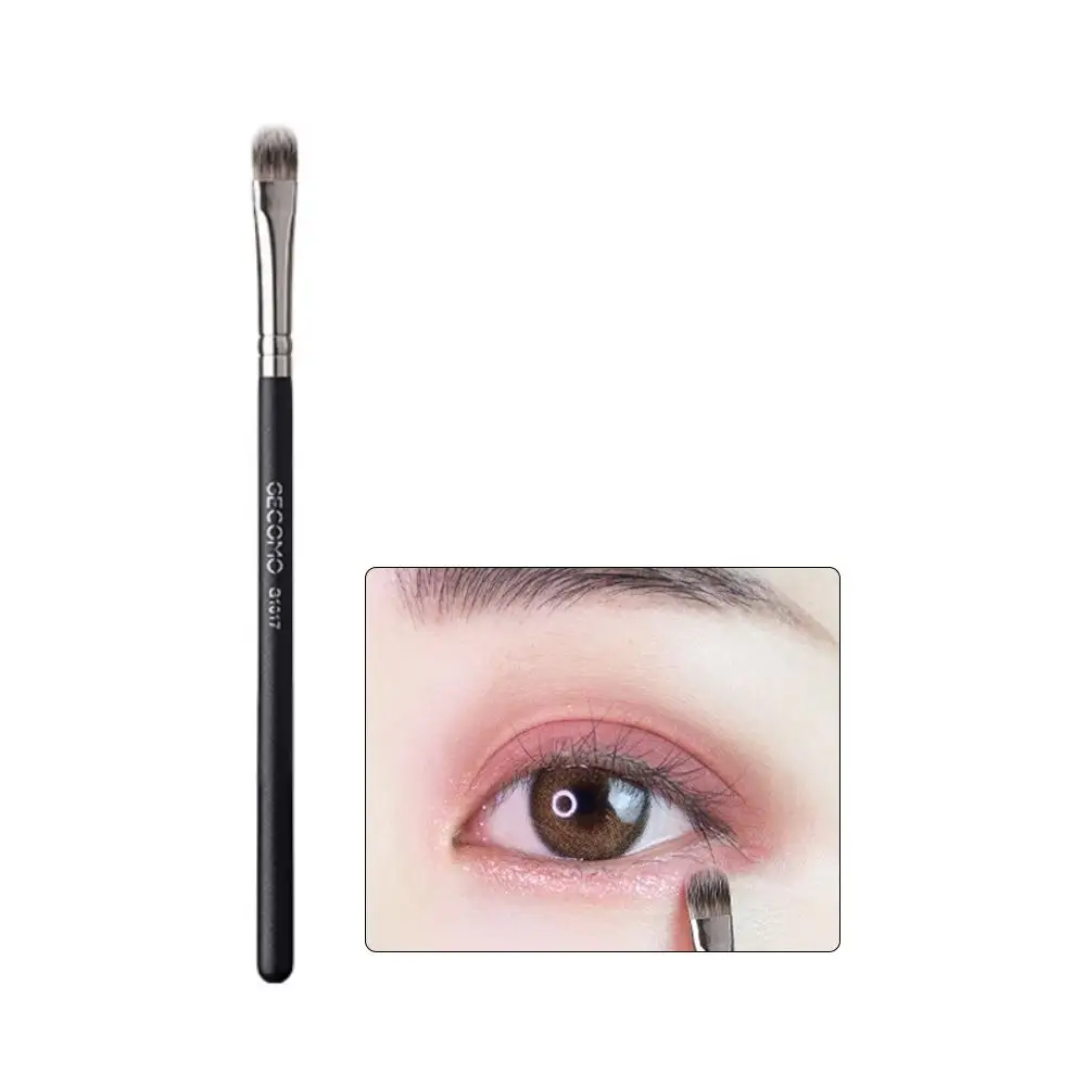 Pinceaux de maquillage pour les yeux naturels, pinceau pour fard à barrage, outils cosmétiques pour femmes, pinceau pour mélanger les yeux, eye-liner tatif, contour des yeux, S1f1