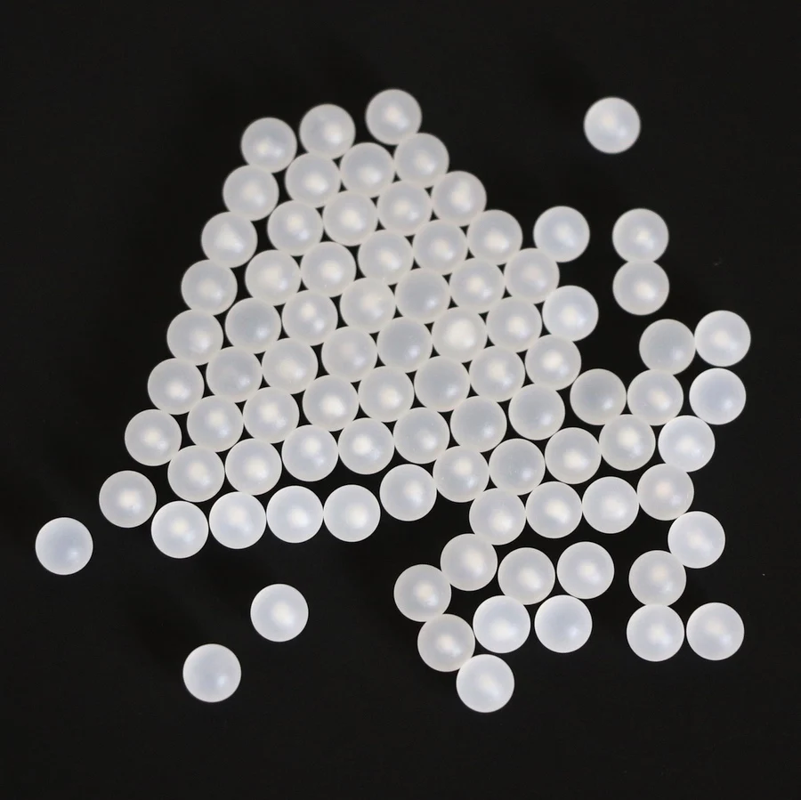 1/4'' (6.35mm) Polypropylene (PP) Solid Plastic Balls Precision Sphere for Ball Valves and Low Load Bearings