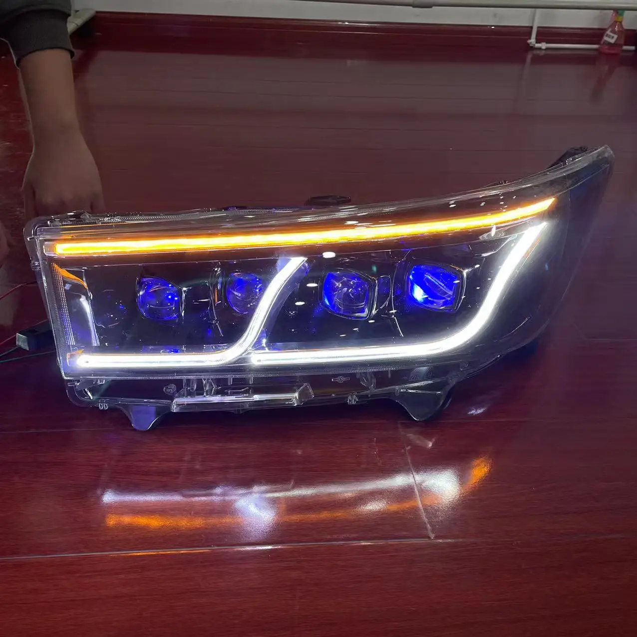 High Quality LED Head Lamp for Toyota Innova Crysta headlight for innova