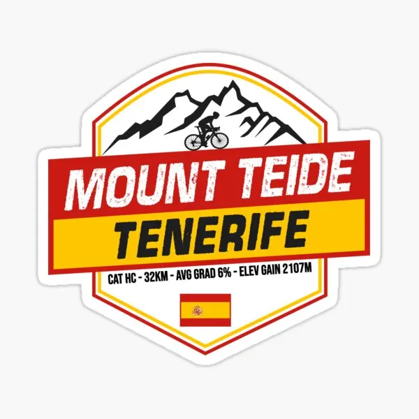

Spain TENERIFE Scenery Creative Sticker for Decorate Window Car Motorcycle Room Camper Van Off-road Vinyl Self-adhesive Decals