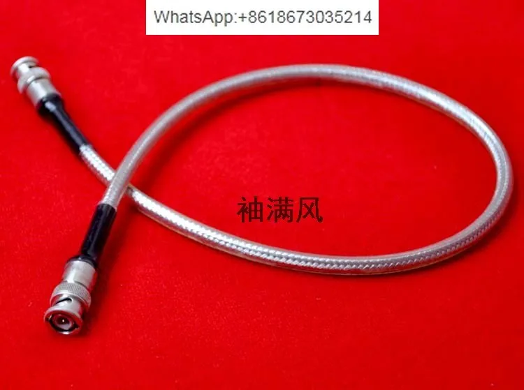 

NECV-2001 sterling silver coaxial cable BNC RCA digital cable 38cm audio connection