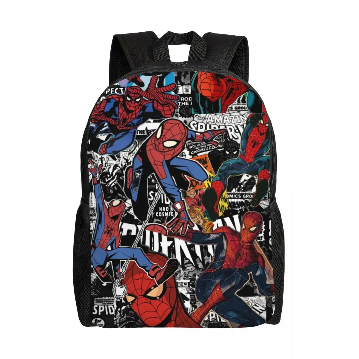 Custom Spider Man Collage Travel Backpack Men Women School Computer Bookbag College Student Daypack Bags